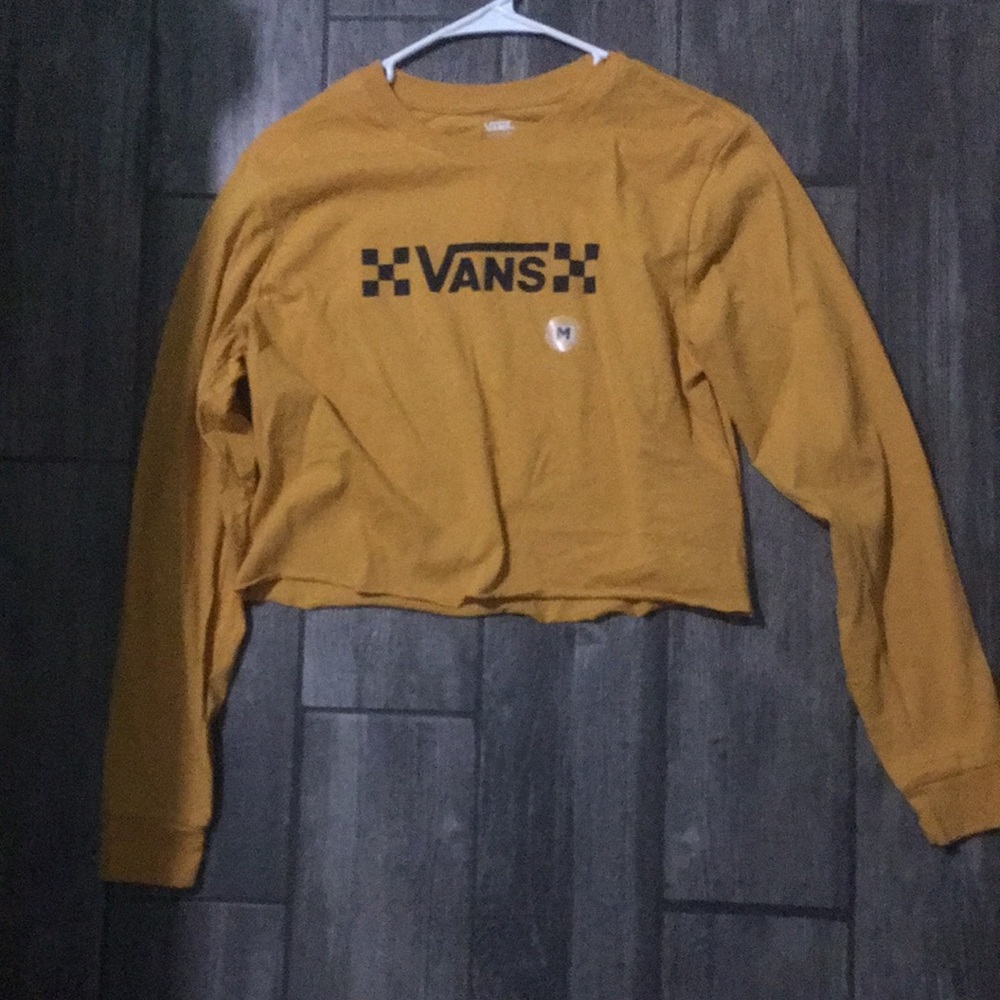 nwt vans crop tee